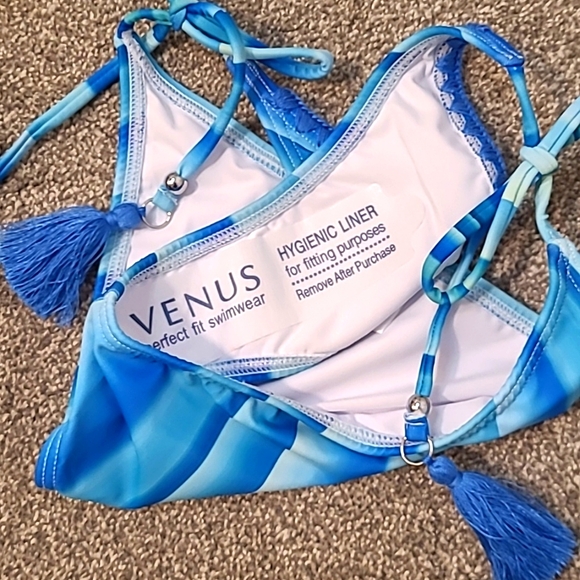 Host Pick! VENUS - Aqua and Periwinkle Blue Bikini - NWOT - Picture 8 of 8